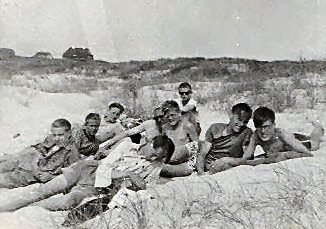 feriecykkeltur nordjylland h.jeppesen med hans drenge 1951a, Sundpark Skole